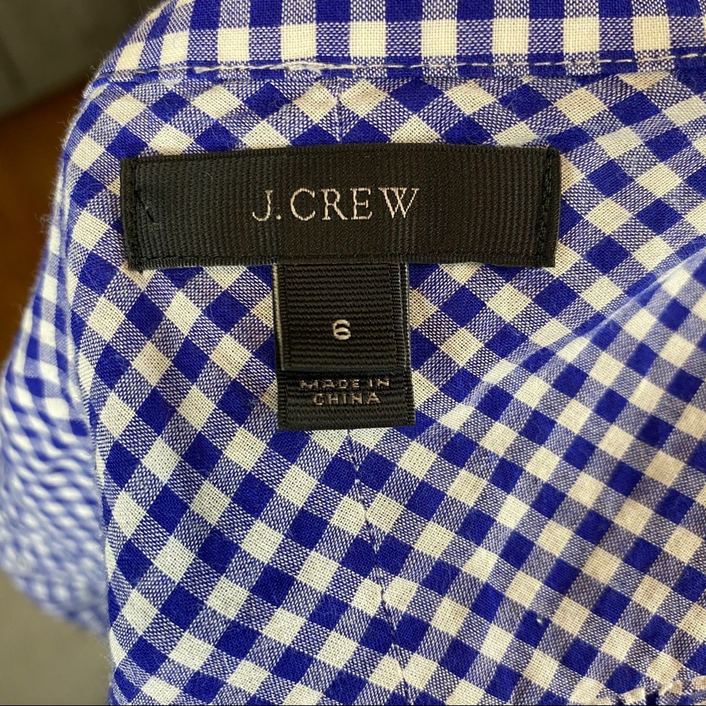 Jcrew Gingham Top - image 7